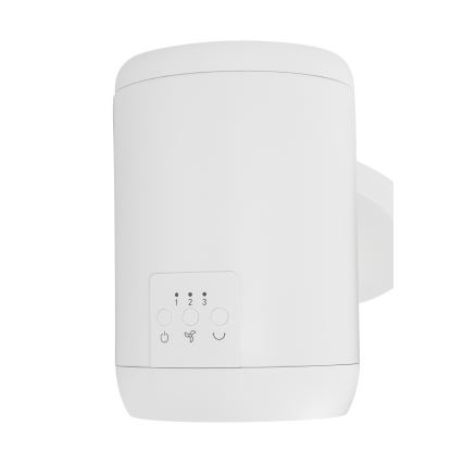 Lucci Air 21612549 - Ventoinha de parede JET 32W/230V branco + comando