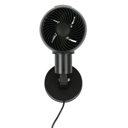 Lucci Air 21612649 - Ventoinha de parede JET 32W/230V preto + comando