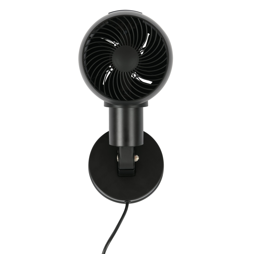 Lucci Air 21612649 - Ventoinha de parede JET 32W/230V preto + comando