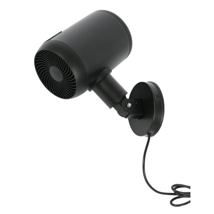 Lucci Air 21612649 - Ventoinha de parede JET 32W/230V preto + comando