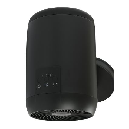 Lucci Air 21612649 - Ventoinha de parede JET 32W/230V preto + comando