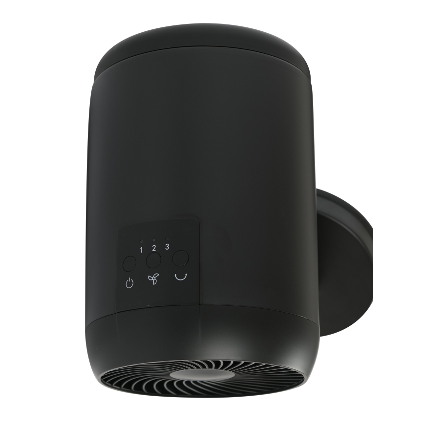 Lucci Air 21612649 - Ventoinha de parede JET 32W/230V preto + comando