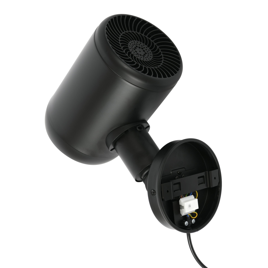 Lucci Air 21612649 - Ventoinha de parede JET 32W/230V preto + comando