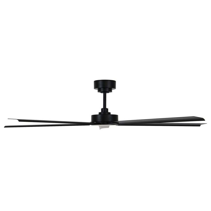 Lucci air 21616149 - Ventoinha de teto MONZA IP55 preto + comando