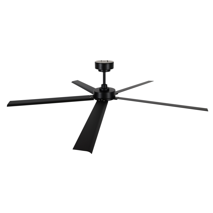 Lucci air 21616149 - Ventoinha de teto MONZA IP55 preto + comando