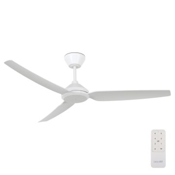 Lucci air 21616249 - Ventoinha de teto POLIS IP55 branco + comando