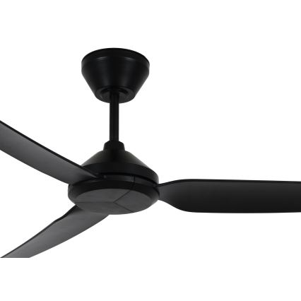 Lucci air 21616349 - Ventoinha de teto POLIS IP55 preto + comando