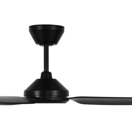 Lucci air 21616349 - Ventoinha de teto POLIS IP55 preto + comando