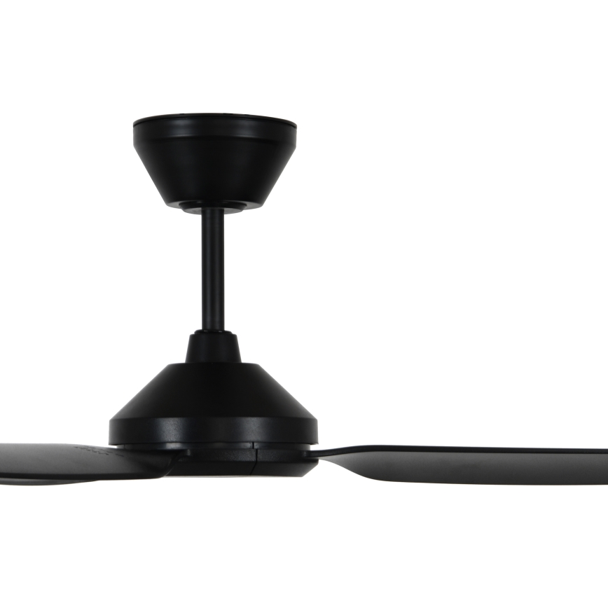 Lucci air 21616349 - Ventoinha de teto POLIS IP55 preto + comando
