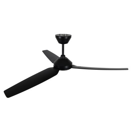 Lucci air 21616349 - Ventoinha de teto POLIS IP55 preto + comando