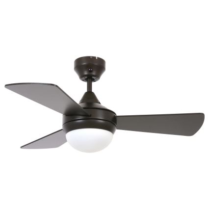 Lucci Air 512311 - Ventoinha de teto AIRLIE HUGGER 2xE27/15W/230V madeira/castanho + comando