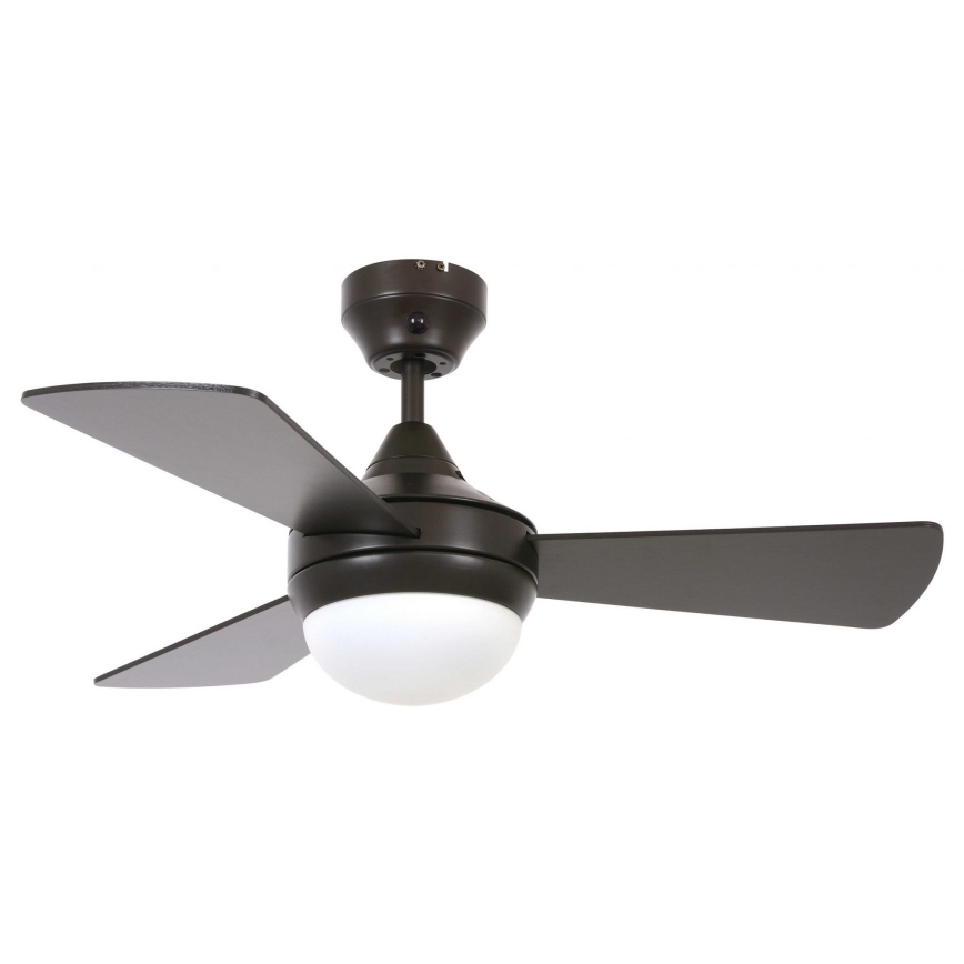 Lucci Air 512311 - Ventoinha de teto AIRLIE HUGGER 2xE27/15W/230V madeira/castanho + comando