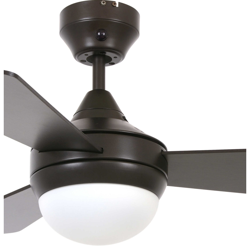 Lucci Air 512311 - Ventoinha de teto AIRLIE HUGGER 2xE27/15W/230V madeira/castanho + comando