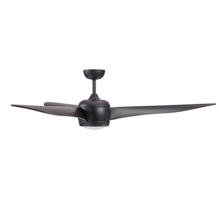 Lucci air 512910 - Ventoinha de teto LED AIRFUSION NORDIC LED/20W/230V preto + controlo remoto