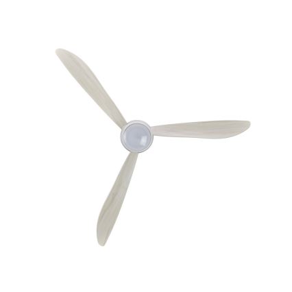 Lucci air 512911 - Ventoinha de teto LED AIRFUSION NORDIC LED/20W/230V madeira/branco + comando