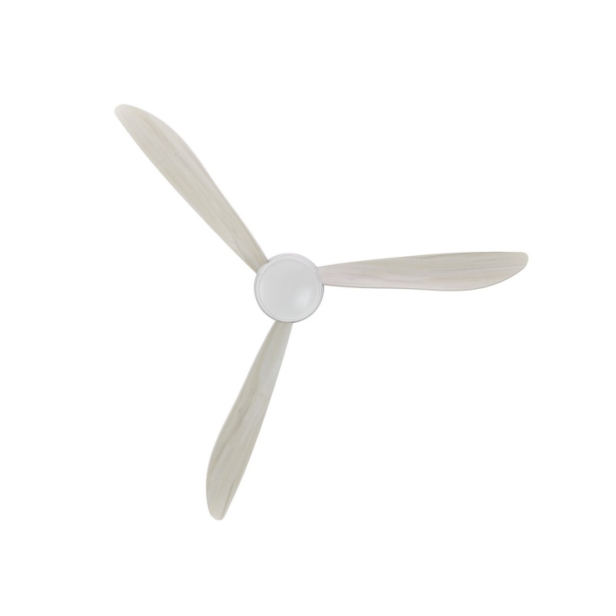 Lucci air 512911 - Ventoinha de teto LED AIRFUSION NORDIC LED/20W/230V madeira/branco + comando