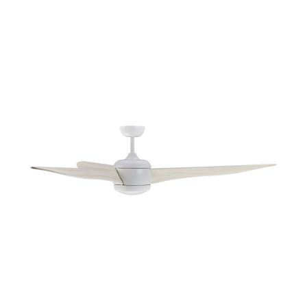 Lucci air 512911 - Ventoinha de teto LED AIRFUSION NORDIC LED/20W/230V madeira/branco + comando