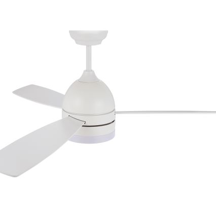 Lucci air 513075 - Ventoinha de teto LED VECTOR LED/25W/230V 3000/4200/6500K branco + comando