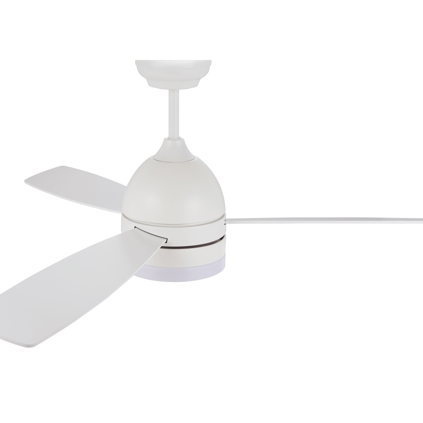 Lucci air 513075 - Ventoinha de teto LED VECTOR LED/25W/230V 3000/4200/6500K branco + comando
