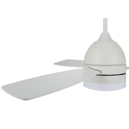 Lucci air 513075 - Ventoinha de teto LED VECTOR LED/25W/230V 3000/4200/6500K branco + comando