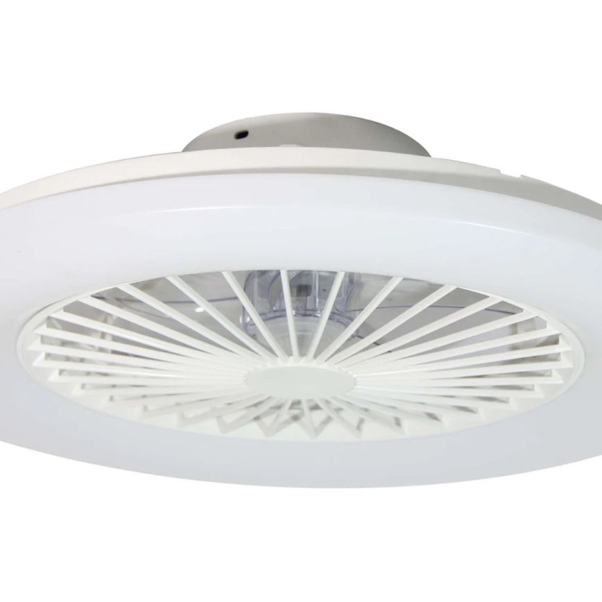 Lucci Air 513200 - Iluminação de teto LED com regulação e ventoinha OSLO LED/20W/230V 3000/4500/6500K branco + comando