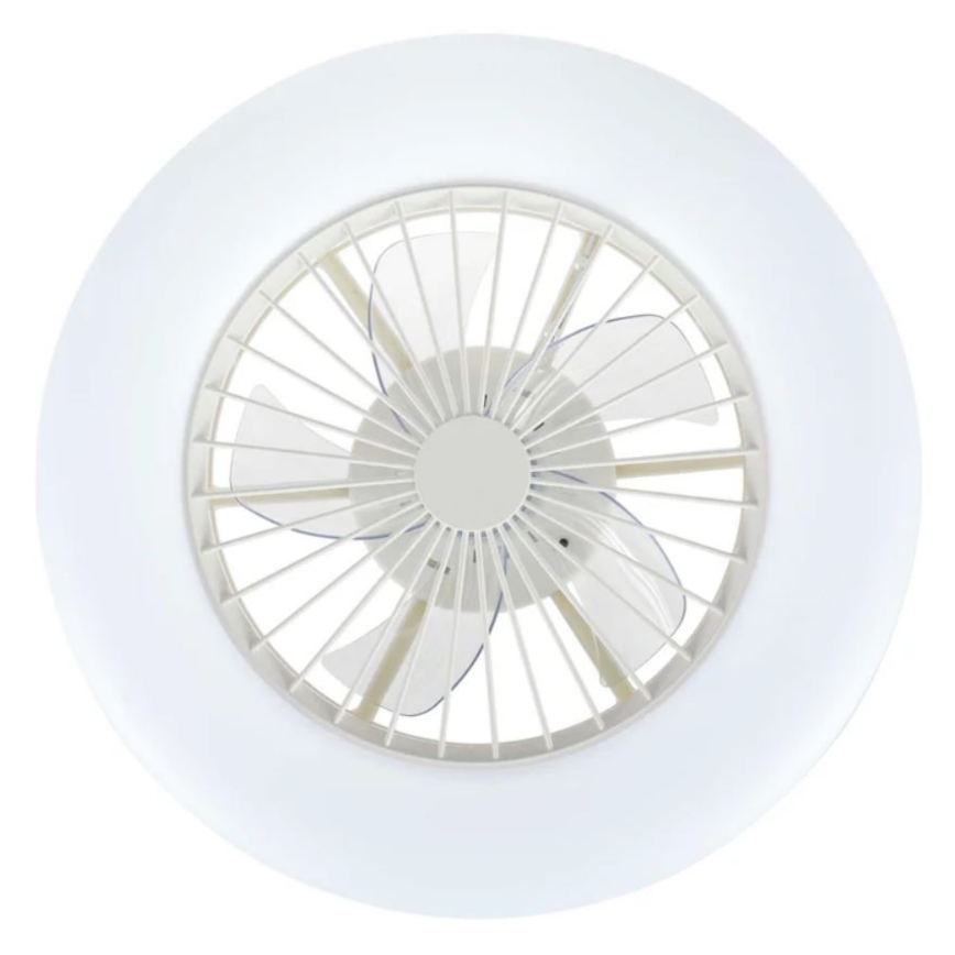 Lucci Air 513200 - Iluminação de teto LED com regulação e ventoinha OSLO LED/20W/230V 3000/4500/6500K branco + comando