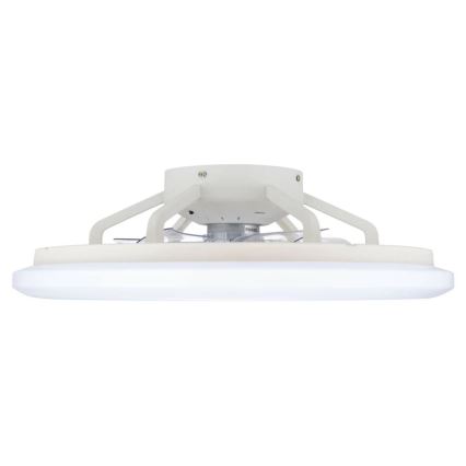 Lucci Air 513200 - Iluminação de teto LED com regulação e ventoinha OSLO LED/20W/230V 3000/4500/6500K branco + comando