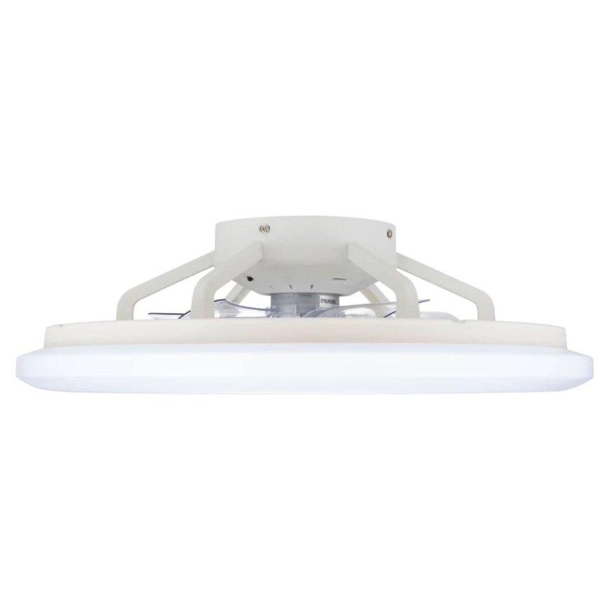 Lucci Air 513200 - Iluminação de teto LED com regulação e ventoinha OSLO LED/20W/230V 3000/4500/6500K branco + comando