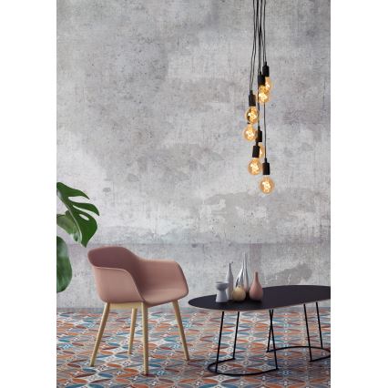 Lucide 08408/07/30 - Candelabro suspenso FIX MULTIPLE 7xE27/60W/230V