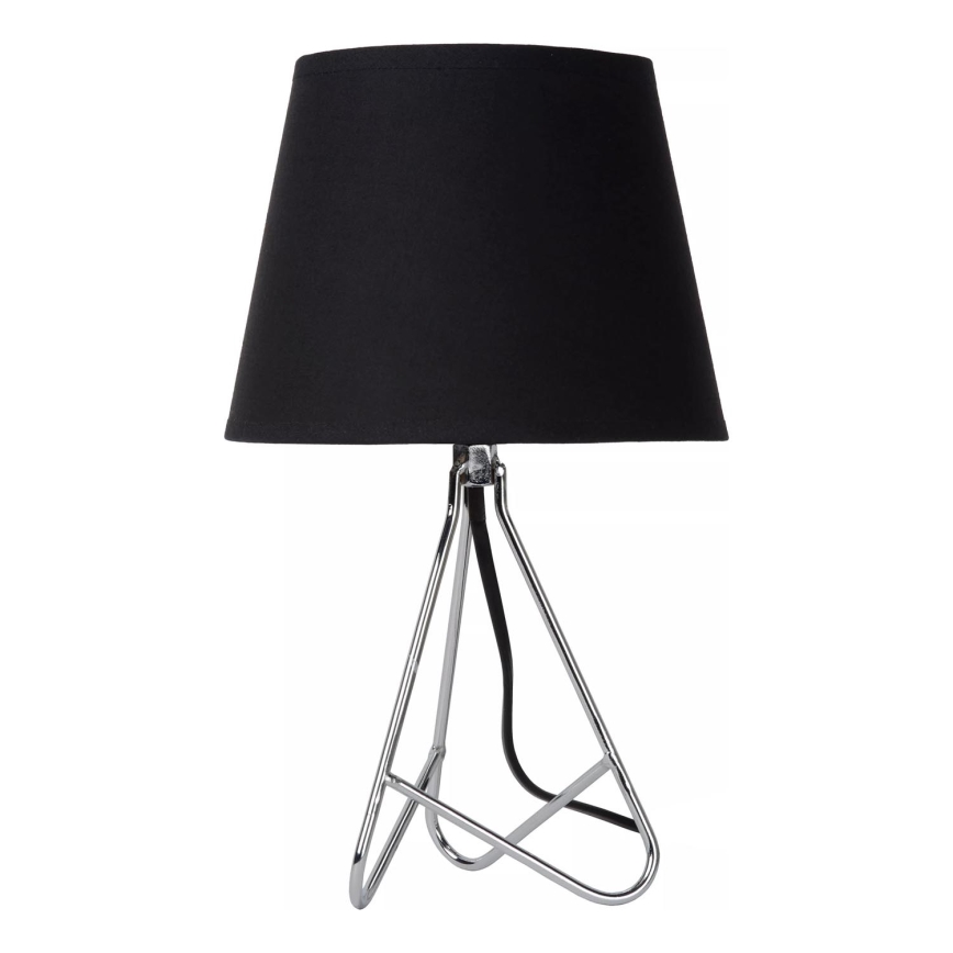 Lucide 47500/81/11 - Candeeiro de mesa GITTA 1xE14/40W/230V preto