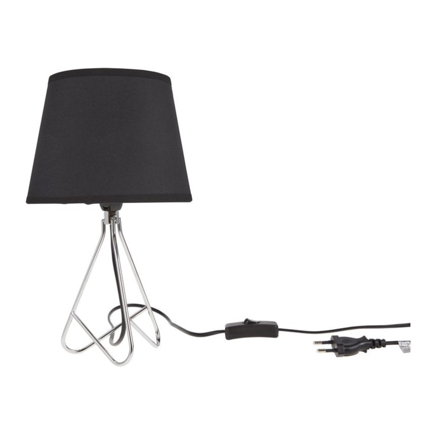 Lucide 47500/81/11 - Candeeiro de mesa GITTA 1xE14/40W/230V preto