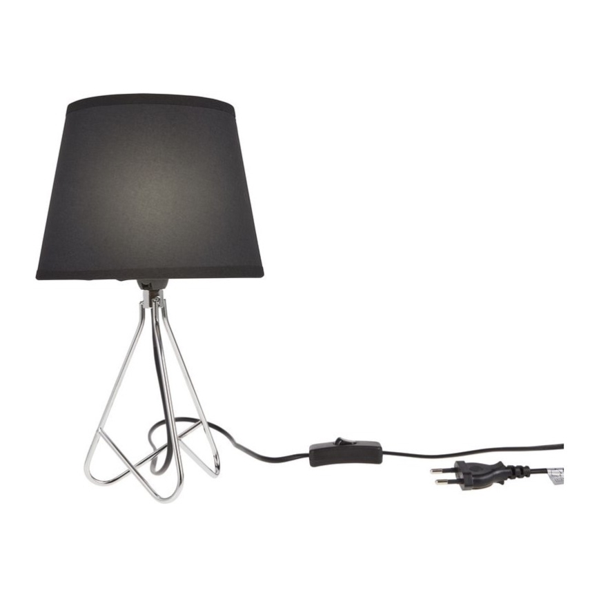 Lucide 47500/81/11 - Candeeiro de mesa GITTA 1xE14/40W/230V preto