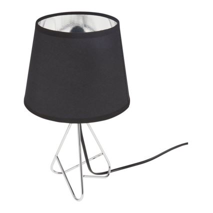 Lucide 47500/81/11 - Candeeiro de mesa GITTA 1xE14/40W/230V preto