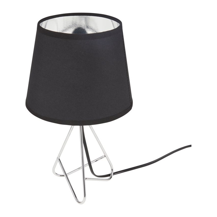 Lucide 47500/81/11 - Candeeiro de mesa GITTA 1xE14/40W/230V preto