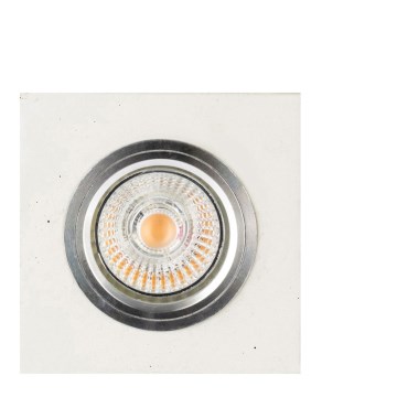 Luminária de embutir LED VITAR 1xGU10/5W/230V CRI 90 concreto