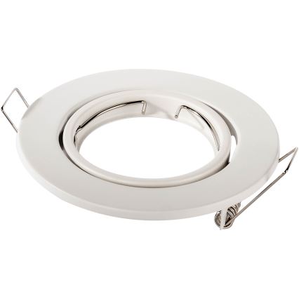 Luminária de encastrar 1xGU10/MR16/10W/230V Ø 9 cm branca