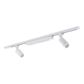 Luminária de LED em sistema de trilho TRACER 2xGU10/10W/230V + LED/20W 1 m branca