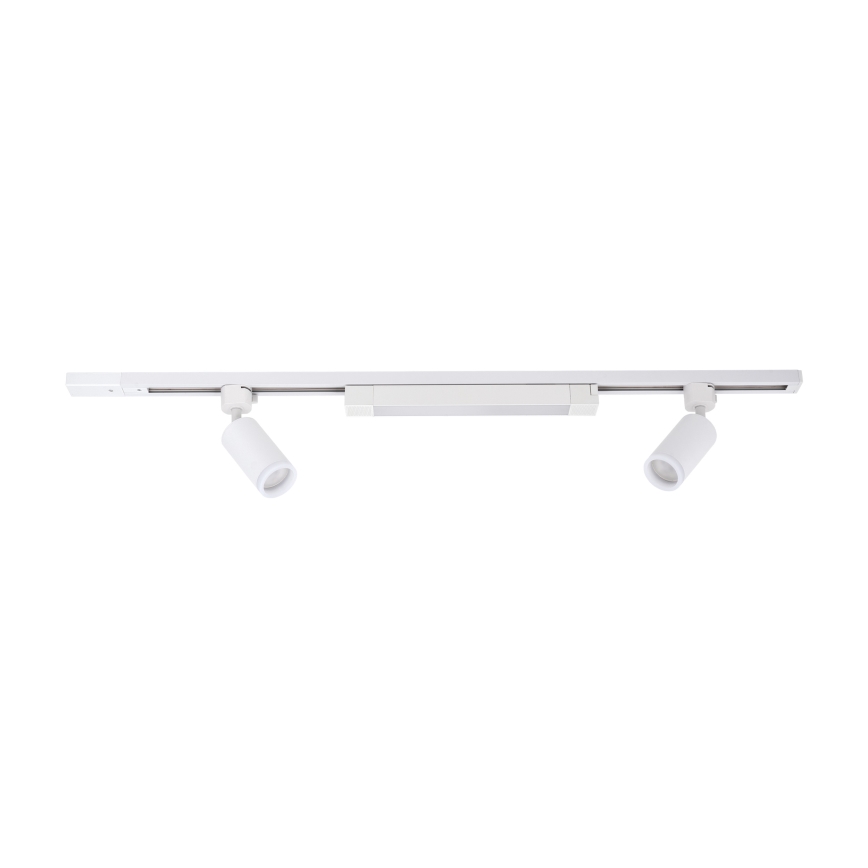 Luminária de LED em sistema de trilho TRACER 2xGU10/10W/230V + LED/20W 1 m branca