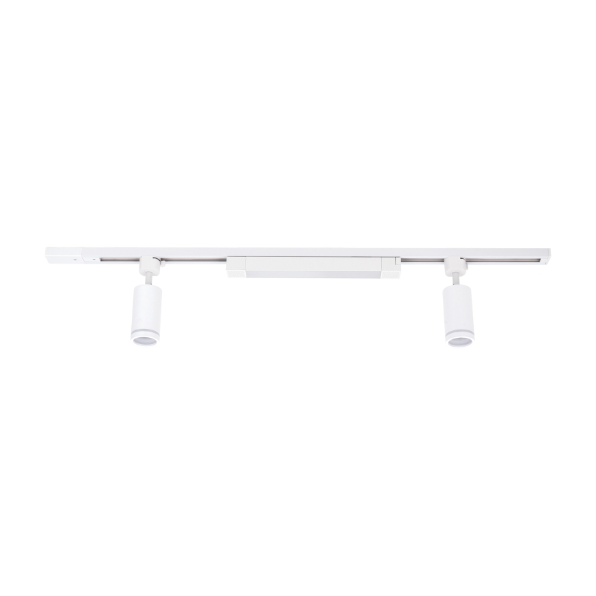 Luminária de LED em sistema de trilho TRACER 2xGU10/10W/230V + LED/20W 1 m branca