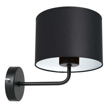Luminária de parede ARDEN 1xE27/60W/230V preta/branca