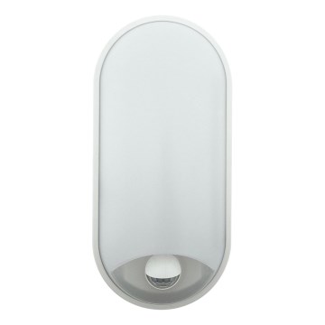 Luminária de parede exterior LED dimerizável com sensor de movimento LED/12/15/18W/230V 3000K/4000K/6500K IP65 preto/branco