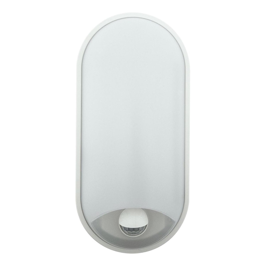 Luminária de parede exterior LED dimerizável com sensor de movimento LED/12/15/18W/230V 3000K/4000K/6500K IP65 preto/branco