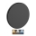 Luminária de parede LED exterior PIATTA LED/9W/230V 3000/4000/6000K diâmetro 12 cm IP44 preta