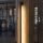 Luminária de parede LED exterior YALTE LED/8W/230V 3000K IP54 preta