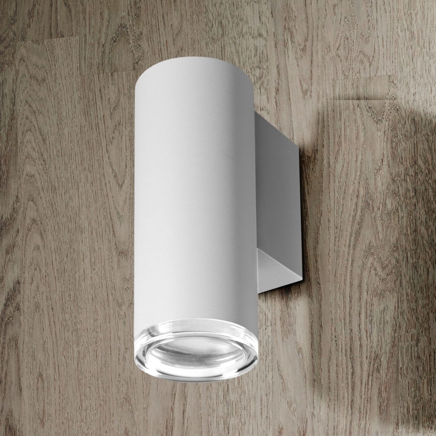 Luminária de parede LED RGBW dimmável para banheiro TURYN 1xGU10/6,5W/230V 2700-6500K Wi-Fi IP44 branca