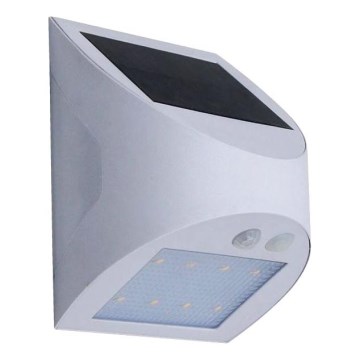 Luminária de parede solar com sensor LED/3W/3,7V 3000/4000K 1200 mAh IP54 branca