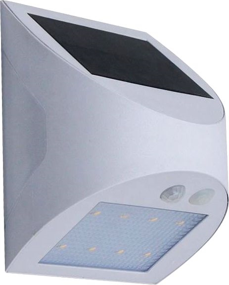 Luminária de parede solar com sensor LED/3W/3,7V 3000/4000K 1200 mAh IP54 branca