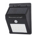 Luminária de parede solar LED com sensor LED/0,55W/3,7V 1200 mAh IP65