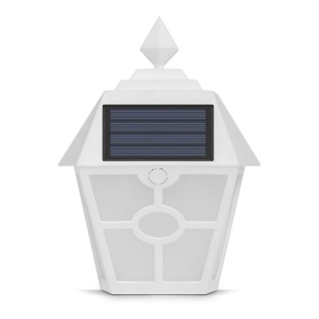 Luminária de parede solar LED LED/1,2V 600mAh IP44 branca