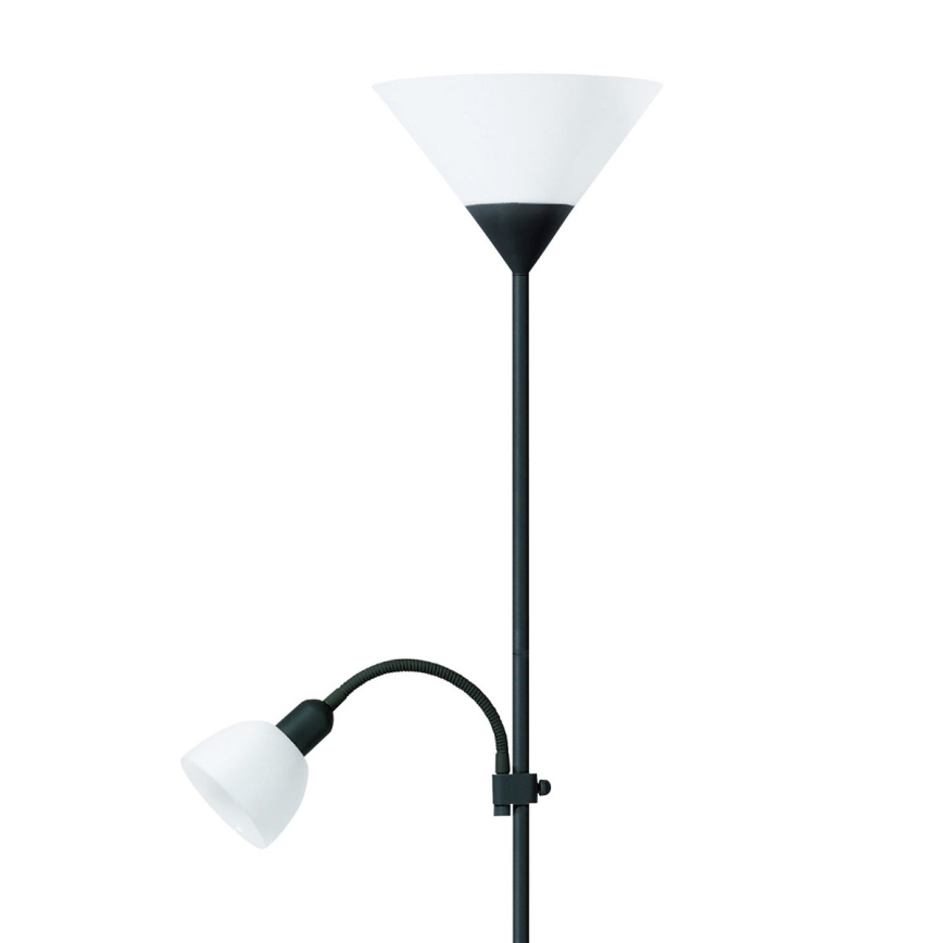 Luminária de piso 1xE27/60W/230V + 1xE14/25W